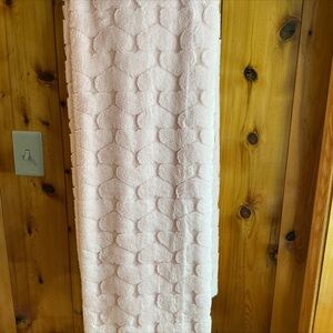 RACHEL ZOE Pink Lovestruck Faux Fur Valentine Throw